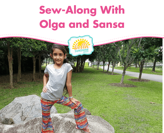 Sew-Along With Olga and Sansa!