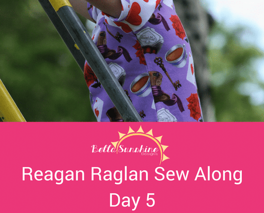 Reagan Raglan Sew Along ~ Day 5