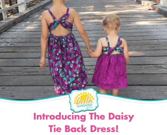 Introducing The Daisy Tie Back Dress!