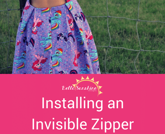 Installing an Invisible Zipper