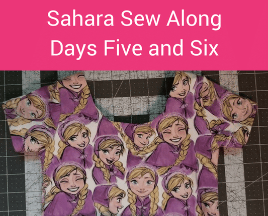 Sahara Sew Along Days 5 and 6