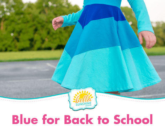 Blue for Back to School