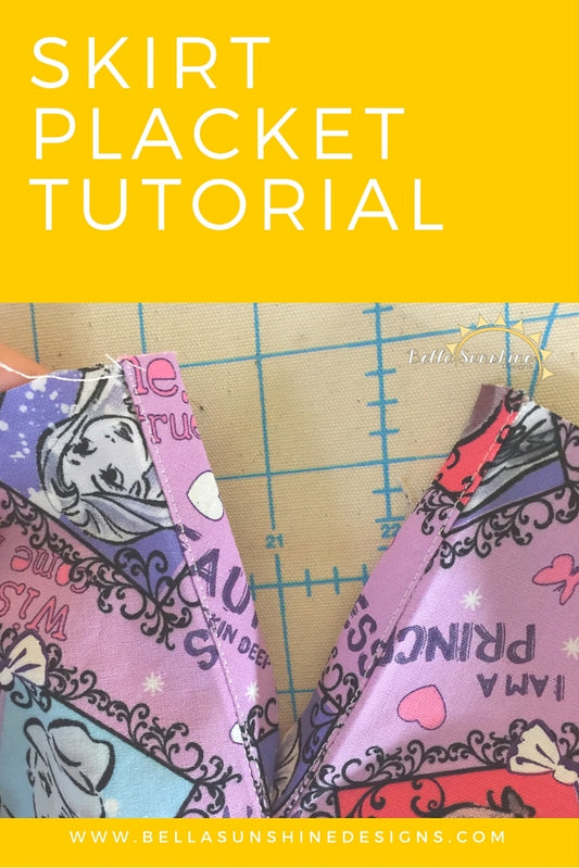 Sweet Lilly Sew-A-Long: Day 4 - Skirt Placket