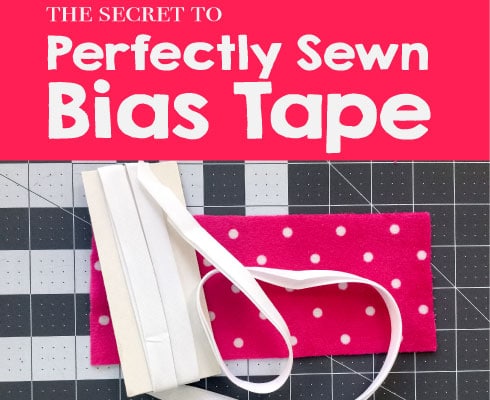 The Secret to Perfectly Sewn Bias Tape