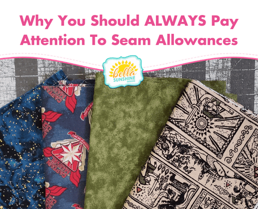 Why You Should ALWAYS Pay Attention To Seam Allowances