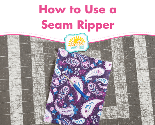 How to Use a Seam Ripper