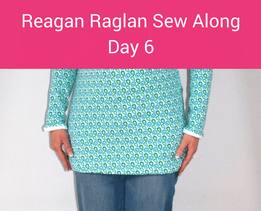 Reagan Raglan Sew Along ~ Day 6