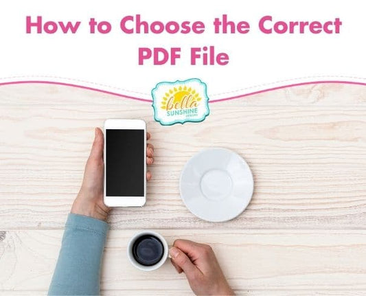 How to Choose the Correct PDF File