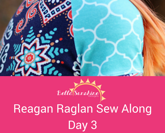 Reagan Raglan Sew Along ~ Day 3