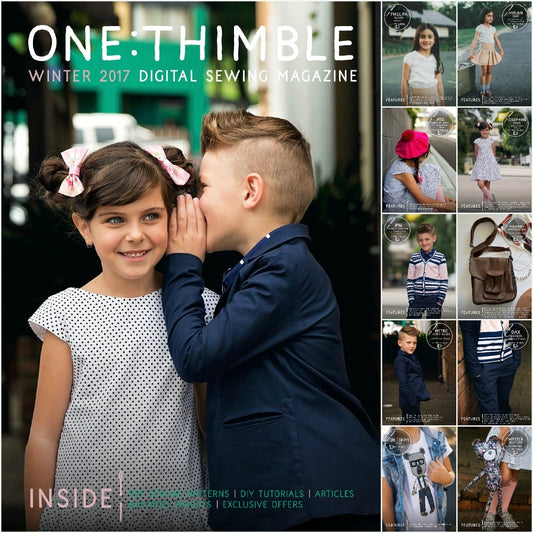 New Release: Josephine Dress & Top Featured in One Thimble Magazine!