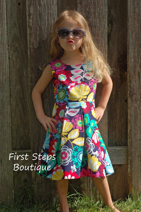 Girls party hot sale dress pattern