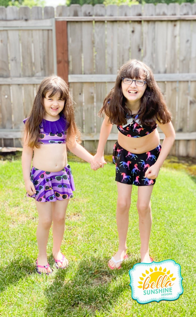 Bahari Swimsuit - Kids – Bella Sunshine Designs