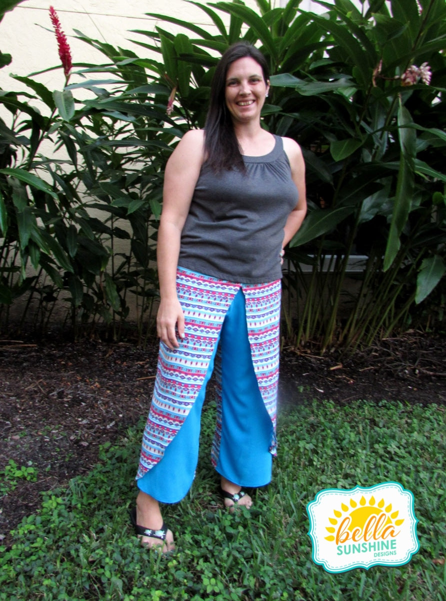 How to Make & Sew a DIY Wrap Pants Pattern in 4 Simple Steps | Upstyle