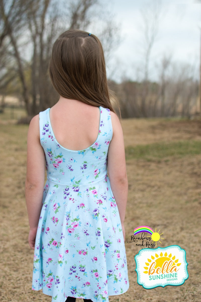 Free sewing pattern: Girls A-line dress or top – Sewing