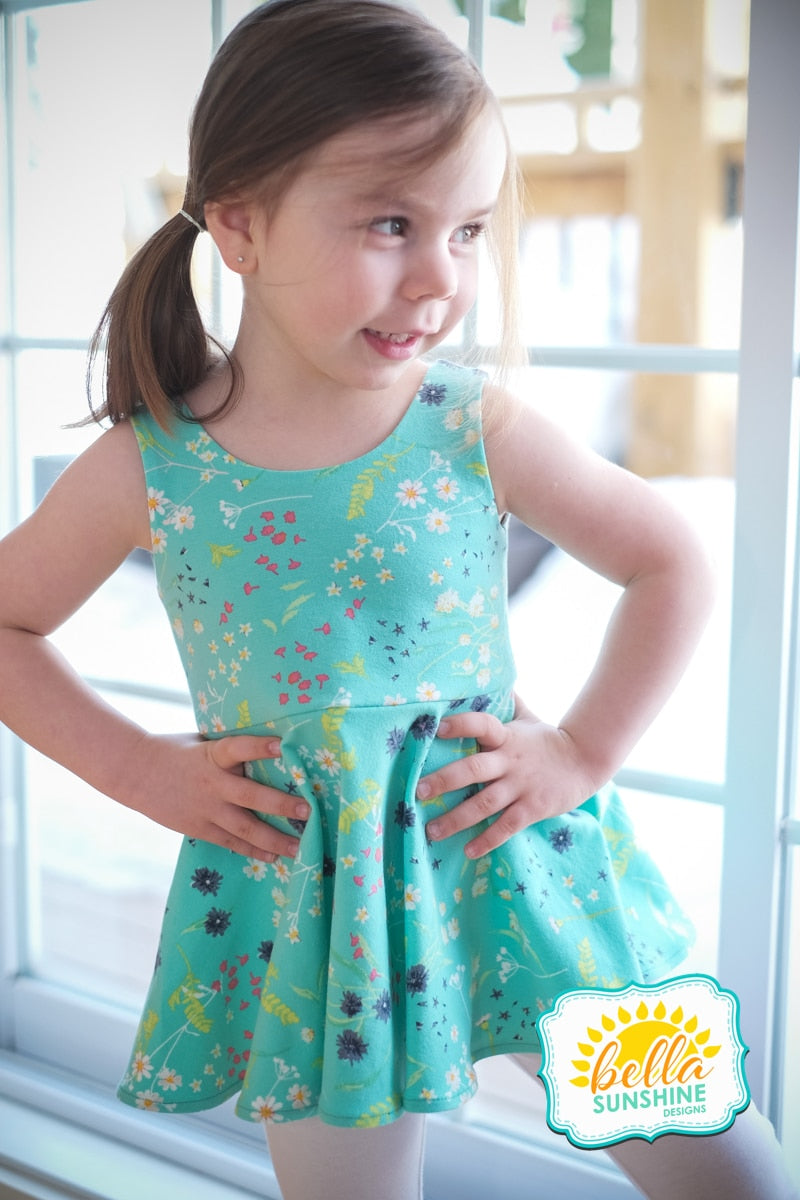 Ayda's V Back Peplum Top & Dress with Sleeves | The Simple Life Pattern  Company