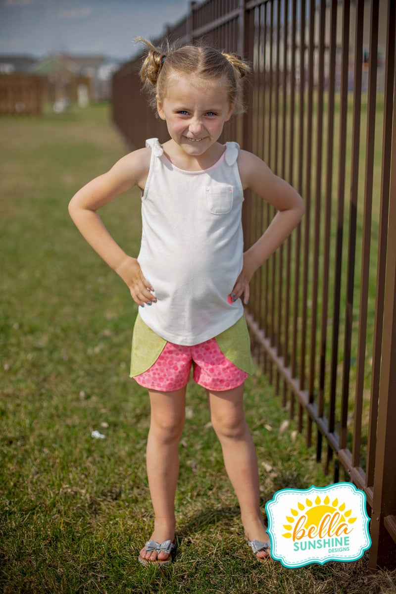 Shorts for kid clearance girl