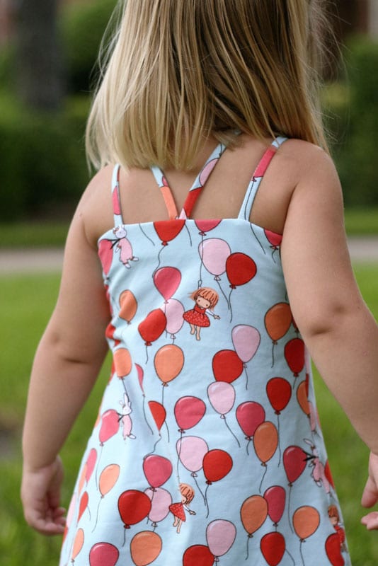 Amaryllis Girls Dress Sewing Pattern - Blank Slate Patterns