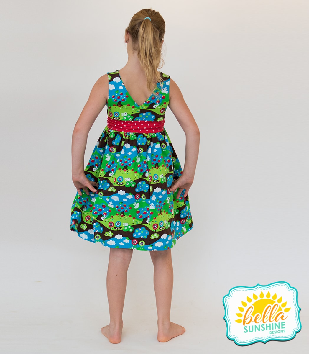 Amelia Maxi, Dress & Top - Kids – Bella Sunshine Designs