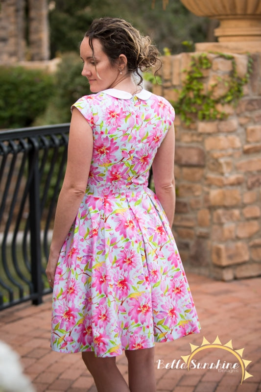 How did they continue a box pleat to a princess cut in this? Any help is  apreciated : r/sewing